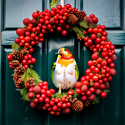 How to Keep Birds from Building Nests in Your Door Wreath